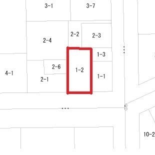 釧路市入舟4丁目　土地 間取り