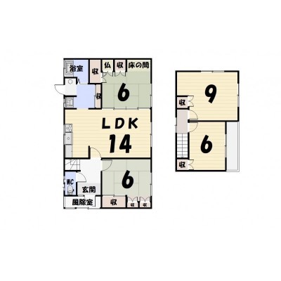 武佐５丁目　戸建て  間取り