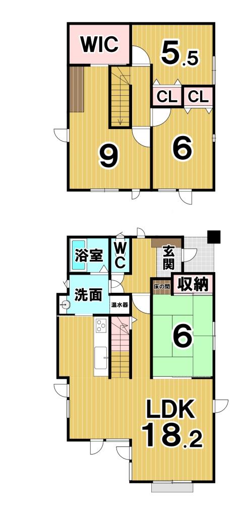 ♪価格改定♪釧路市花園町　中古戸建 間取り