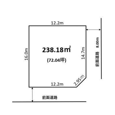 武佐2丁目　土地 間取り