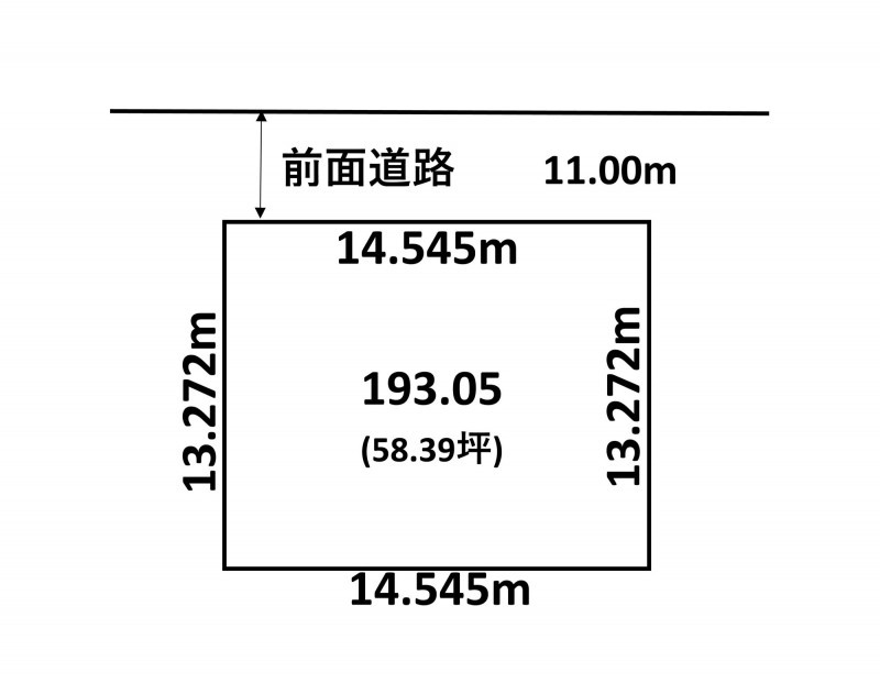 釧路市共栄大通１丁目　土地 間取り