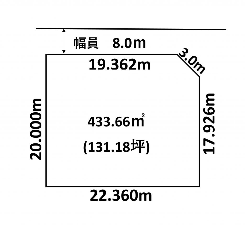 釧路町鳥通東７丁目11　土地 間取り