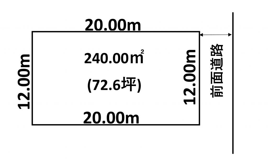 釧路町鳥通東４丁目75　土地 間取り