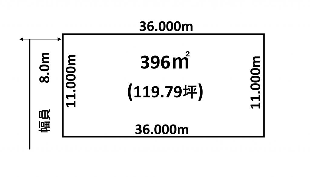 釧路市中鶴野58　土地 間取り