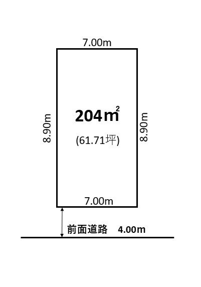 春採4丁目　土地 間取り
