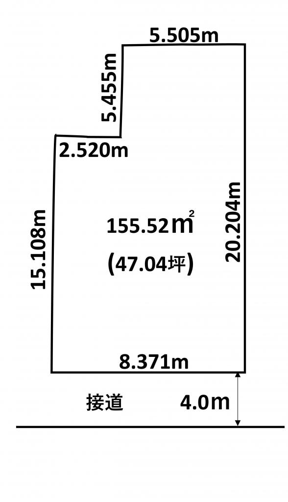 宮本1丁目　土地 間取り