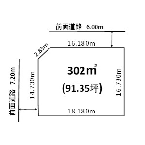 白糠町庶路宮下２丁目　建物付き土地 間取り