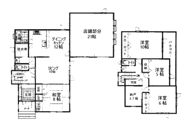 釧路町若葉4丁目15 間取り