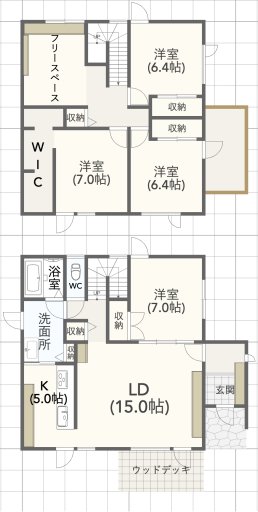 川端町　中古戸建 間取り