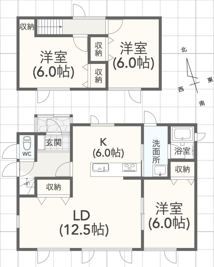 桜ケ岡4丁目　中古戸建 間取り